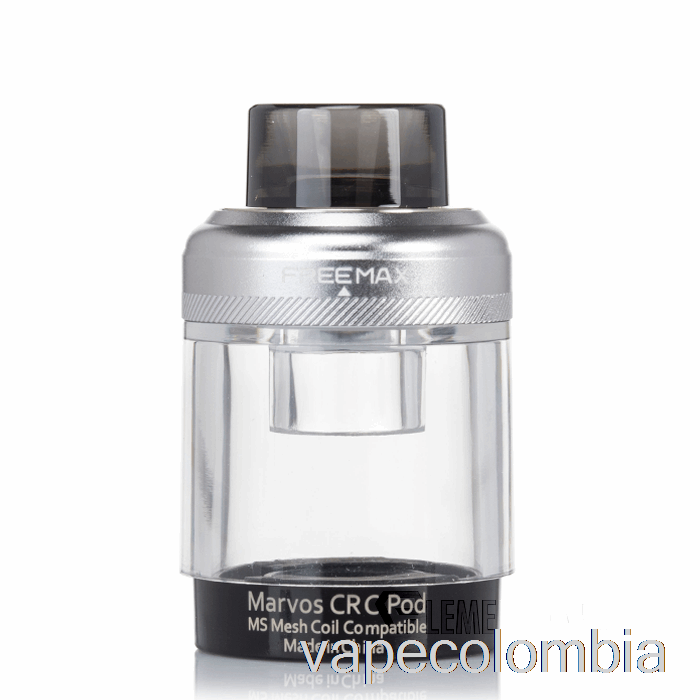 Kit Completo De Vapeo Freemax Marvos Crc Cápsulas De Repuesto Plateadas